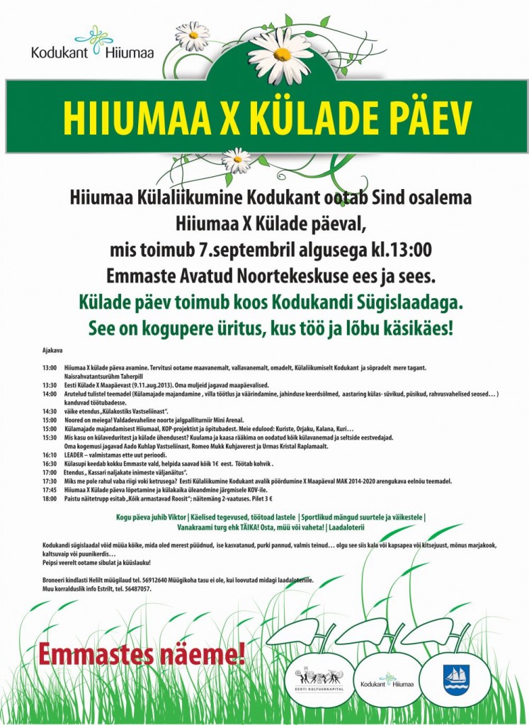 Hiiumaa X Külade päev