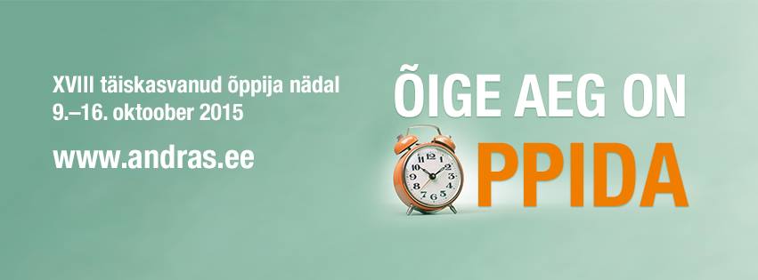 Täiskasvanud õppija nädal Hiiumaal