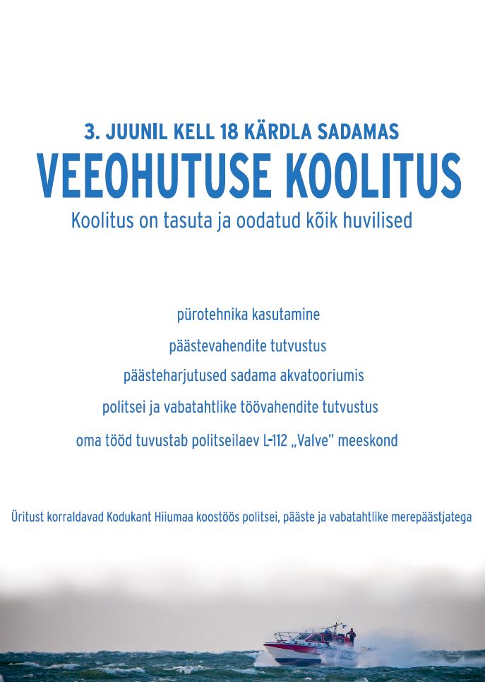 Veeohutusealane koolitus