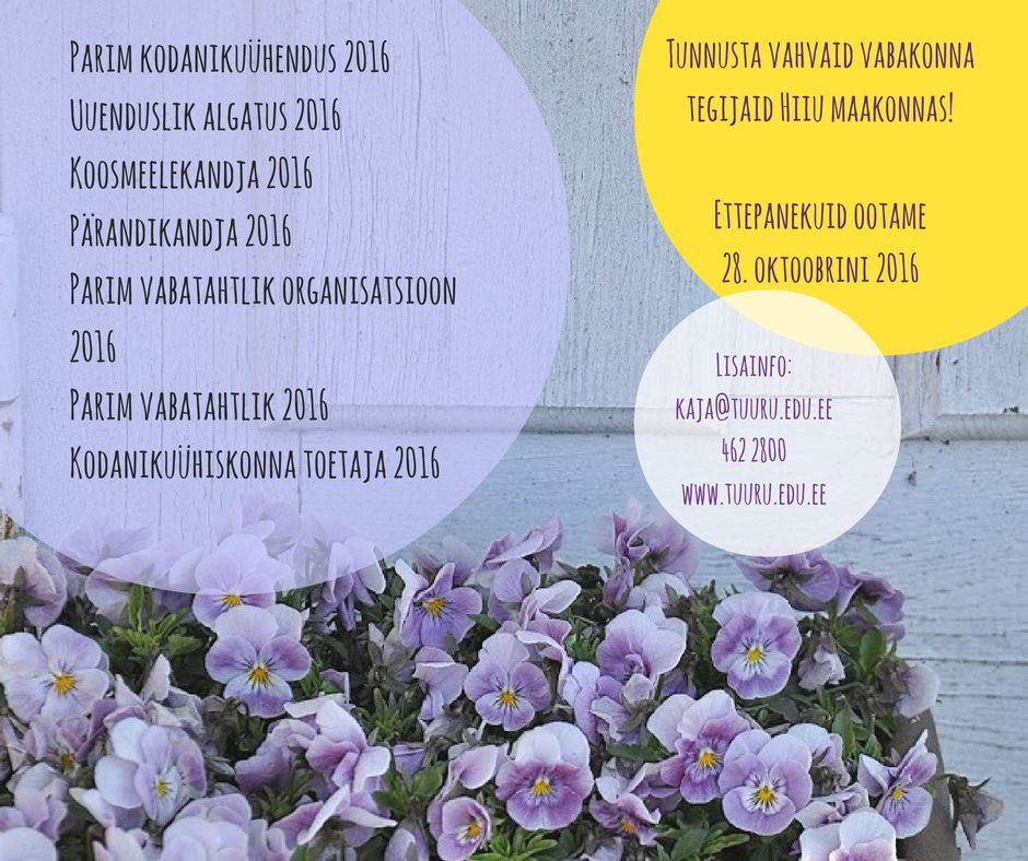 Tunnusta vahvaid vabakonna tegijaid