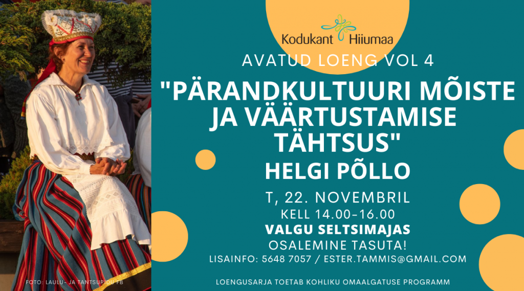 Vanus ei loe! Elukestev õpe Hiiumaal vol 4