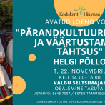 Vanus ei loe! Elukestev õpe Hiiumaal vol 4